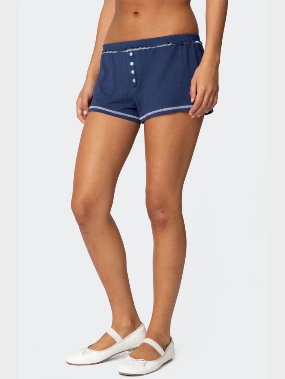 EdIkted ARIANNE Navy Shorts SZ Small NWT